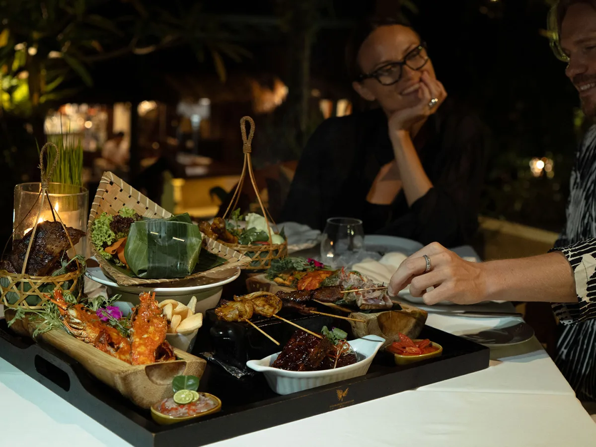 Nasi Jinggo signature sharing experience at Nandini Jungle